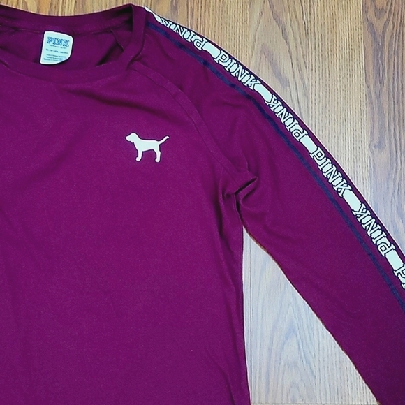 ❌❌❌ SOLD ❌❌❌ Victoria's Secret PINK 3/4 Sleeve Shirt/ XS - Picture 2 of 6